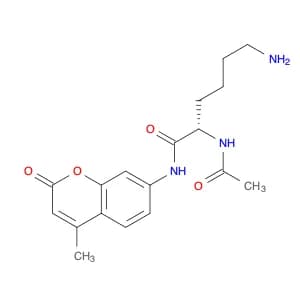 (S)-2-Acetamido-6-amino-N-(4-methyl-2-oxo-2H-chromen-7-yl)hexanamide