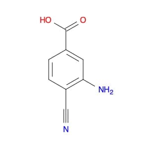 Benzoic acid, 3-amino-4-cyano-