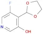 4-(1,3-Dioxolan-2-yl)-5-fluoropyridin-3-ol