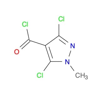 1H-Pyrazole-4-carbonyl chloride, 3,5-dichloro-1-methyl-