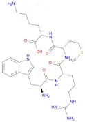 L-Lysine, L-tryptophyl-L-arginyl-L-methionyl- (9CI)