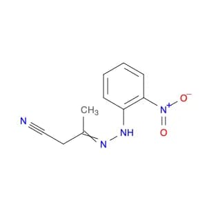 Butanenitrile, 3-[2-(2-nitrophenyl)hydrazinylidene]-