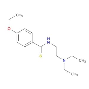 Benzenecarbothioamide, N-[2-(diethylamino)ethyl]-4-ethoxy-