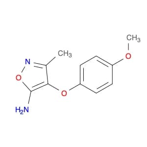 5-Isoxazolamine,4-(4-methoxyphenoxy)-3-methyl-