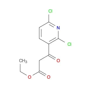 3-Pyridinepropanoic acid, 2,6-dichloro-β-oxo-, ethyl ester