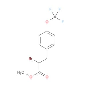 Methyl 2-bromo-3-[4-(trifluoromethoxy)phenyl]-propionate