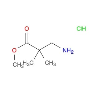 Propanoic acid, 3-amino-2,2-dimethyl-, methyl ester, hydrochloride (1:1)