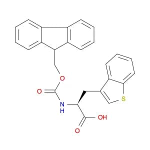 Benzo[b]thiophene-3-propanoic acid, α-[[(9H-fluoren-9-ylmethoxy)carbonyl]amino]-, (αS)-