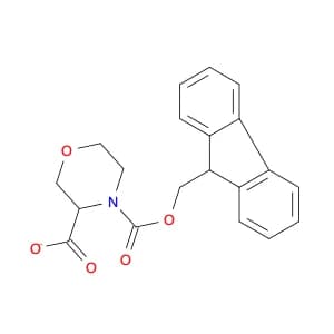3,4-Morpholinedicarboxylic acid, 4-(9H-fluoren-9-ylmethyl) ester