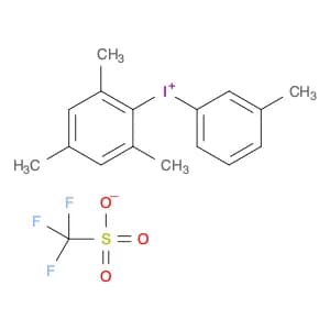 Iodonium, (3-methylphenyl)(2,4,6-trimethylphenyl)-, 1,1,1-trifluoromethanesulfonate (1:1)