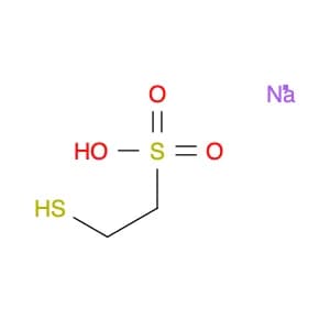 Ethanesulfonic acid, 2-mercapto-, sodium salt (1:1)