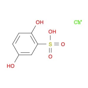 Benzenesulfonic acid, 2,5-dihydroxy-, calcium salt (2:1)