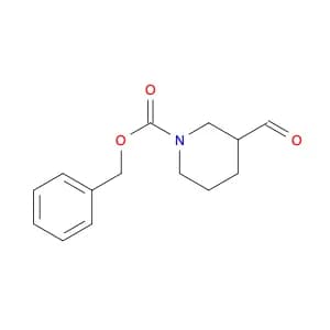 1-Piperidinecarboxylic acid, 3-formyl-, phenylmethyl ester