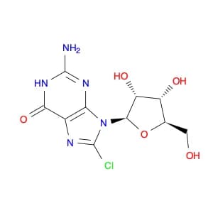 Guanosine, 8-chloro-