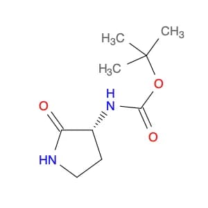 Carbamic acid, N-[(3R)-2-oxo-3-pyrrolidinyl]-, 1,1-dimethylethyl ester
