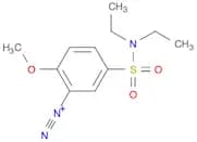 Benzenediazonium, 5-[(diethylamino)sulfonyl]-2-methoxy-