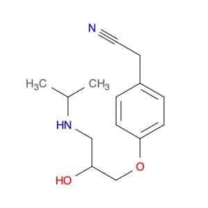 2-(4-(2-Hydroxy-3-(isopropylamino)propoxy)phenyl)acetonitrile