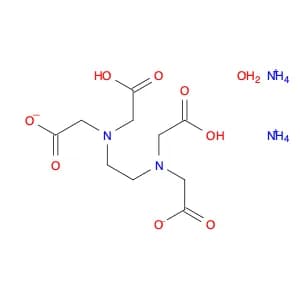 Glycine, N,N'-1,2-ethanediylbis[N-(carboxymethyl)-, diammonium salt, monohydrate (9CI)