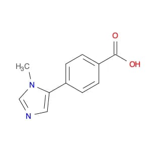 Benzoic acid, 4-(1-methyl-1H-imidazol-5-yl)-