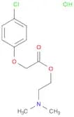 2-(dimethylamino)ethyl 2-(4-chlorophenoxy)acetate hydrochloride