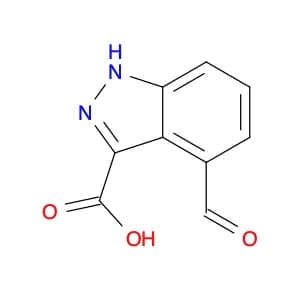 4-Formyl-1H-indazole-3-carboxylic acid