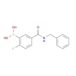 (5-(BENZYLCARBAMOYL)-2-FLUOROPHENYL)BORONIC ACID