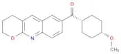 (3,4-Dihydro-2H-pyrano[2,3-b]quinolin-7-yl)-(cis-4-methoxycyclohexyl)-methanone