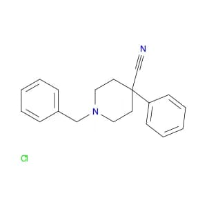 1-Benzyl-4-phenylpiperidine-4-carbonitrile hydrochloride