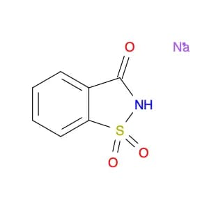 Sodium 3-oxo-3H-benzo[d]isothiazol-2-ide 1,1-dioxide