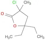 2(3H)-Furanone, 3-chloro-5,5-diethyldihydro-3-methyl-