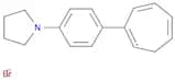 Cycloheptatrienylium, [4-(1-pyrrolidinyl)phenyl]-, bromide