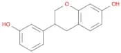 2H-1-Benzopyran-7-ol,3,4-dihydro-3-(3-hydroxyphenyl)-