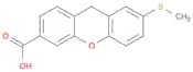 9H-Xanthene-3-carboxylic acid, 7-(methylthio)-