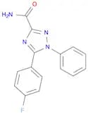 1H-1,2,4-Triazole-3-carboxamide, 5-(4-fluorophenyl)-1-phenyl-