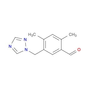 2,4-dimethyl-5-(1H-1,2,4-triazol-1-ylmethyl)benzaldehyde