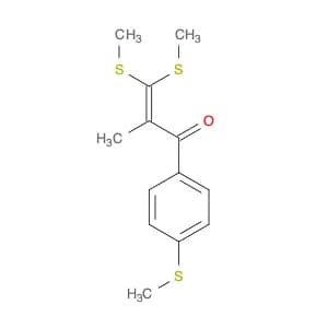 2-Propen-1-one, 2-methyl-3,3-bis(methylthio)-1-[4-(methylthio)phenyl]-