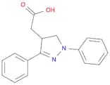 1H-Pyrazole-4-acetic acid, 4,5-dihydro-1,3-diphenyl-