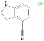 2,3-Dihydro-1H-indole-4-carbonitrile