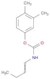 Carbamic acid, 1-butenyl-, 3,4-dimethylphenyl ester