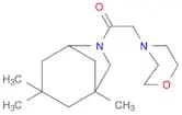 6-Azabicyclo[3.2.1]octane, 1,3,3-trimethyl-6-(4-morpholinylacetyl)-