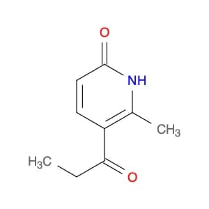 2(1H)-Pyridinone, 6-methyl-5-(1-oxopropyl)-