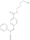 Benzoic acid, 4-[(cyanophenylmethylene)amino]-, pentyl ester