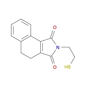 1H-Benz[e]isoindole-1,3(2H)-dione, 4,5-dihydro-2-(2-mercaptoethyl)-