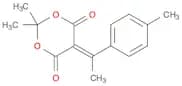 1,3-Dioxane-4,6-dione, 2,2-dimethyl-5-[1-(4-methylphenyl)ethylidene]-