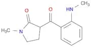 2-Pyrrolidinone, 1-methyl-3-[2-(methylamino)benzoyl]-