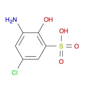 3-Amino-5-chloro-2-hydroxybenzenesulfonic acid