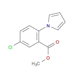Benzoic acid, 5-chloro-2-(1H-pyrrol-1-yl)-, methyl ester