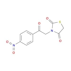 2,4-Thiazolidinedione, 3-[2-(4-nitrophenyl)-2-oxoethyl]-