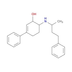 2-Cyclohexen-1-ol, 6-[(1-methyl-3-phenylpropyl)amino]-3-phenyl-