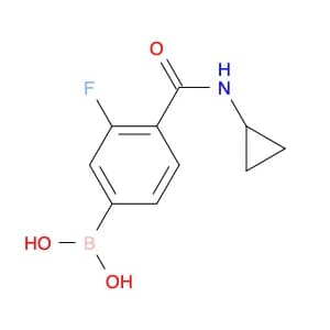 4-(CYCLOPROPYLCARBAMOYL)-3-FLUOROPHENYLBORONIC ACID